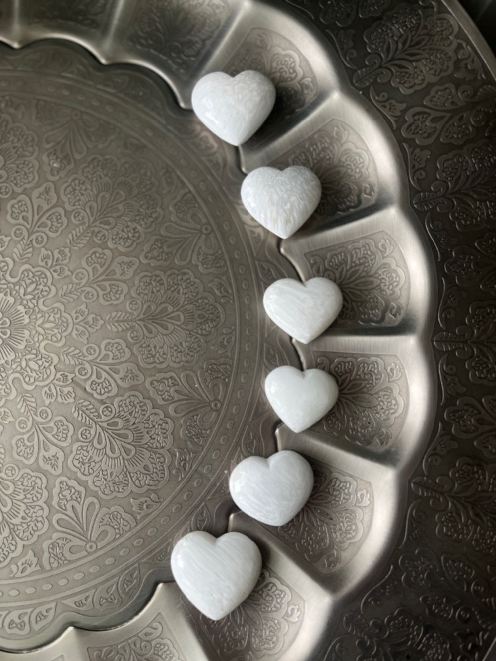 Scolecite heart - Picture 3 of 4